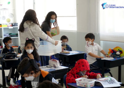 Día de los difuntos 2021 en el Liceo Internacional.