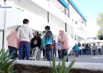 Elección del Consejo Estudiantil 2021 - 2022 en el Liceo Internacional.