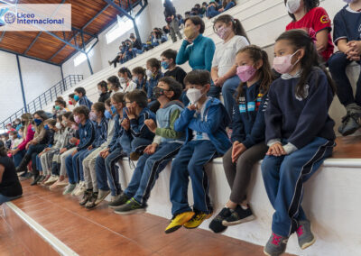 Presentación de banda del colegio Alianza Americana