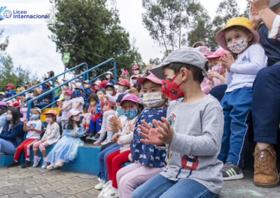 Presentación de banda del colegio Alianza Americana