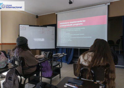 Visita de la Universidad de Bridgewater de Massachusetts (Estados Unidos).