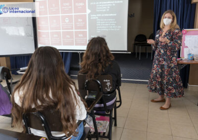 Visita de la Universidad de Bridgewater de Massachusetts (Estados Unidos).